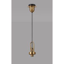Angela Suspension Kit, 1 x E27, Brass Gold/Matt Black